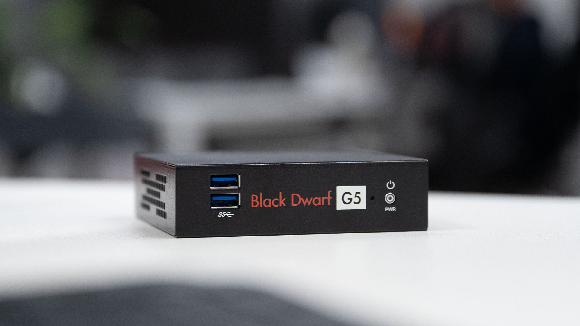 Securepoint Black Dwarf G5 Securepoint Black Dwarf G5 in Nahaufnahme