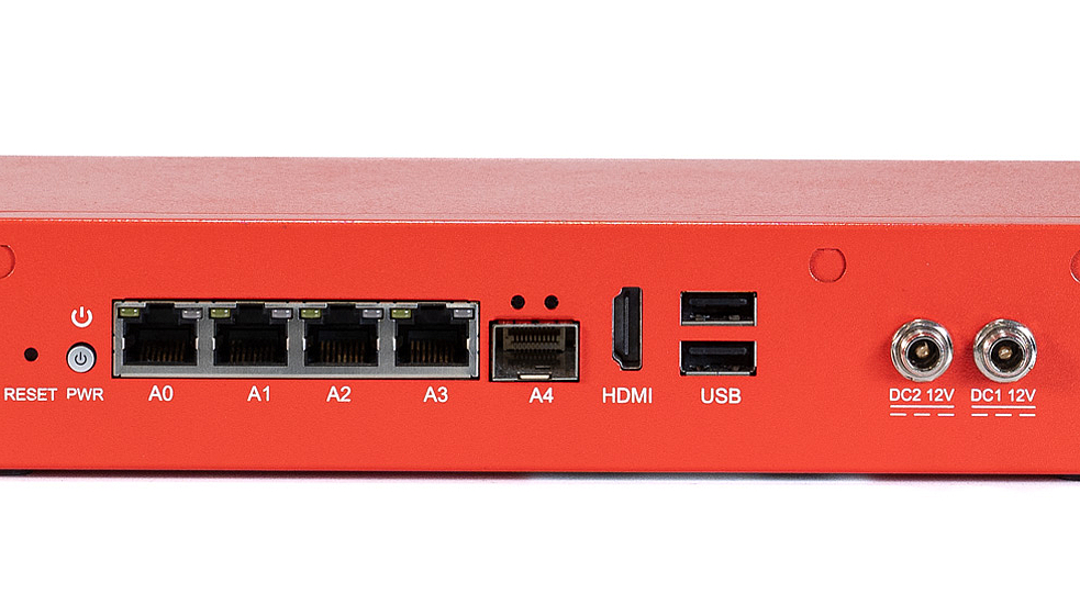 Rückansicht der Securepoint RC200 G5 UTM-Firewall