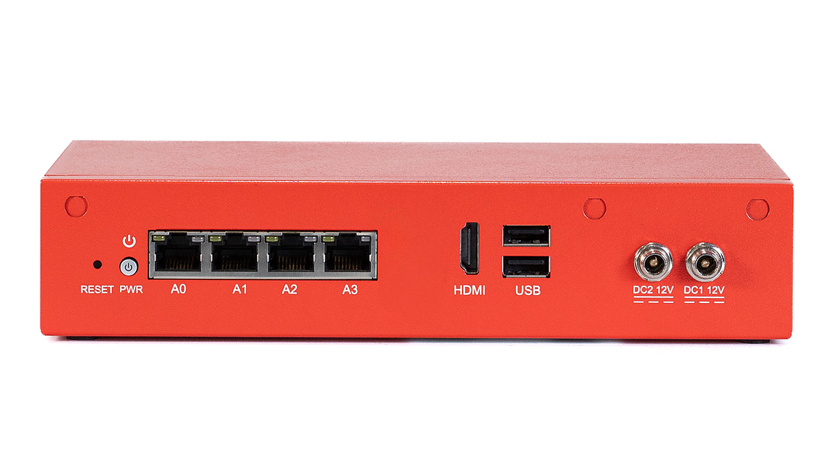 Rückansicht der Securepoint RC100 G5 UTM-Firewall