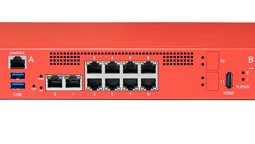 Ansicht der RC300S G6 Firewall von vorne